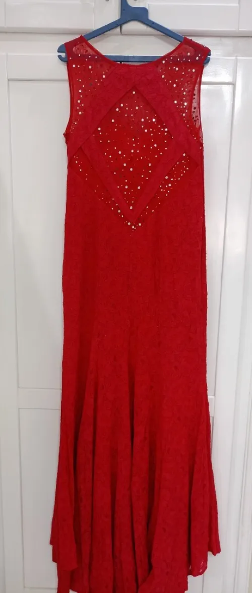 Robe sirène rouge Standard 