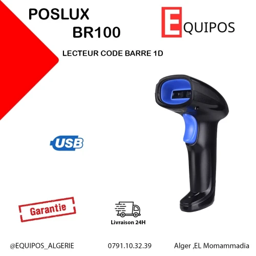 LECTEUR CODE BARRE POSLUX BR100 