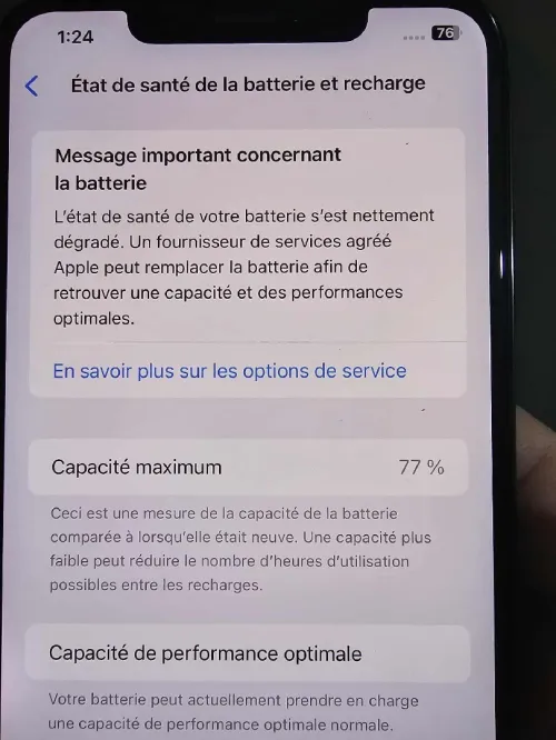 Iphon Xs max 256gb 78%