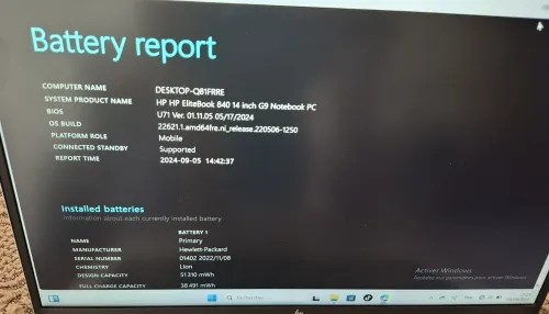 HP ELITEBOOK 840 G9 I5-12TH 14" 16 RAM 512 SSD INTEL (R) UHD GRAPHICS BATTERIE 4 HEURES