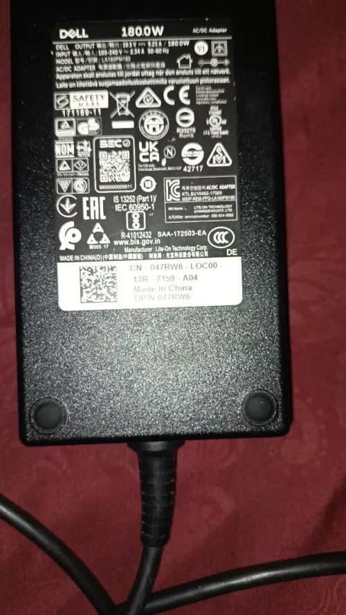 Chargeur original dell g15