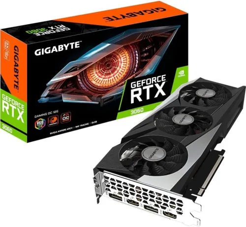 CARTE GRAPHIQUE GIGABYTE GEFORCE RTX 3060 GAMING OC 12 GO
