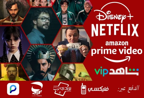 NETFLIX AMAZON PRIME VIDEO Disney plus...