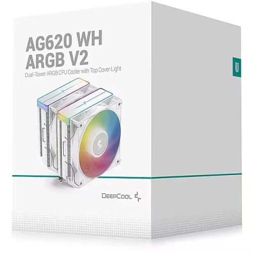 AIR COOLING DEEPCOOL AG620 ARGB V2 BLANC