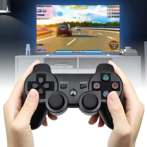Manette de jeux sans fil DualShock compatible avec PS3