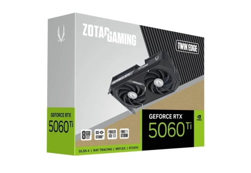 CARTE GRAPHIQUE ZOTAC GeForce RTX 5060 Ti 8GB Twin Edge