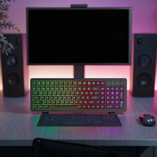 PROMO CLAVIER GAMING HAVIT KB886L Pro - RGB Backlit, 101+4 Keys