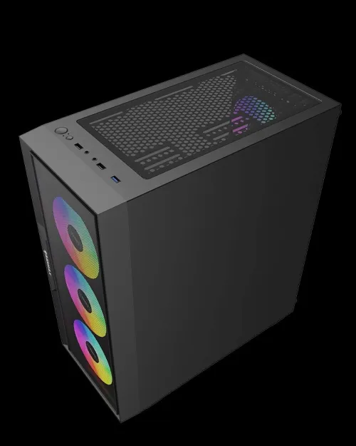 BOITIER PC GAMING RAIDMAX VECTOR V159, avec 4 ventilateurs ARGB