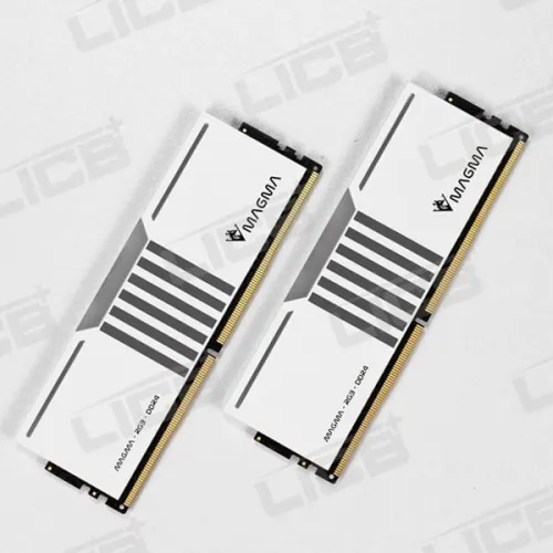  Mémoire RAM MAGMA 16GB RGB (2 x8GB) DDR4 3200MHz BLANC