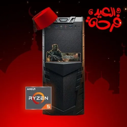 EIDIYA CONFIG PC GAMER AMD RYZEN5 3400G / 16GB (2x8GB) DDR4 3200MHZ / A520 / 256GB SSD