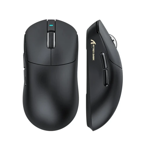SOURIS ATTACK SHARK X8 ULTIMATE NOIR - Souris gaming sans fil, Tri-mode Lightweight