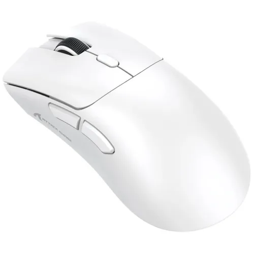 SOURIS ATTACK SHARK R1 - Souris gaming sans fil, connexion tri-mode (2,4 GHz/filaire/BT5.2) BLANC