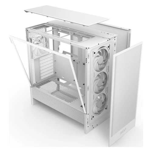PROMO BOITIER PC NZXT H5 FLOW RGB (2024) WHITE