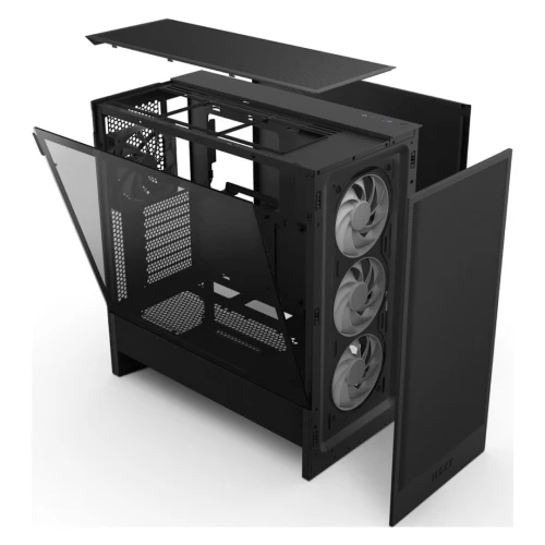PROMO BOITIER PC NZXT H5 FLOW RGB (2024) BLACK