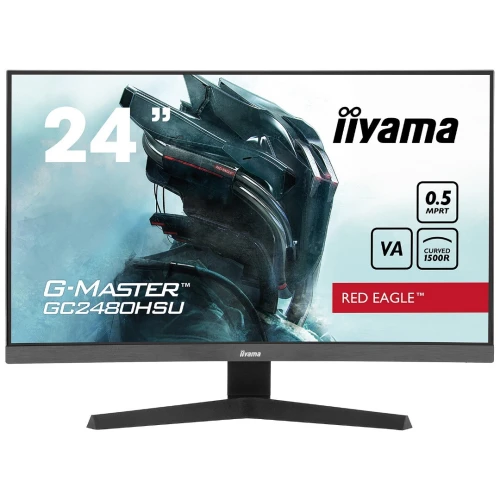 MONITEUR IIYAMA G-MASTER GC2480HSU-B1 24" Curved - Full HD 1080p, 180Hz