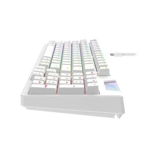 CLAVIER GAMING MÉCANIQUE HAVIT KB885L - RGB Backlit, Red Switches, 95 Keys