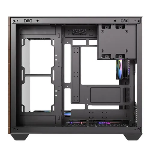 BOITIER PC GAMING Antec CX800 ARGB Wood, format moyen tour, verre trempé