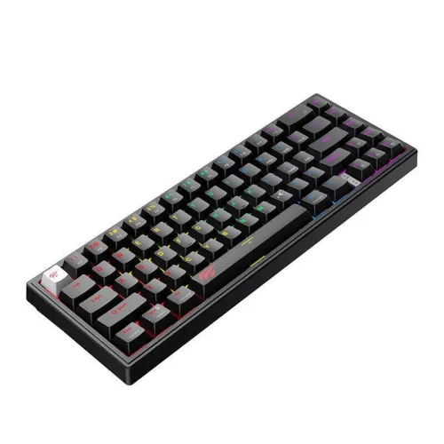 CLAVIER GAMING MÉCANIQUE HAVIT KB874L - RGB Backlit, Red Switches, 67 Keys
