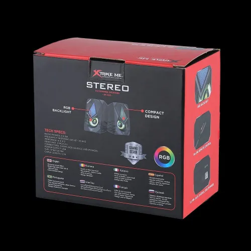 PROMO HAUT-PARLEUR XTRIKE-ME SK-402 RGB