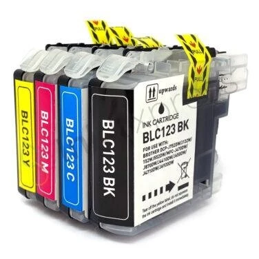 CARTOUCHE Brother LC123 (Black, Cyan, Magenta, Yellow)
