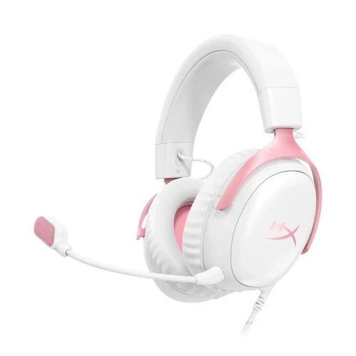 CASQUE GAMING HYPERX CLOUD III - FILAIRE PINK
