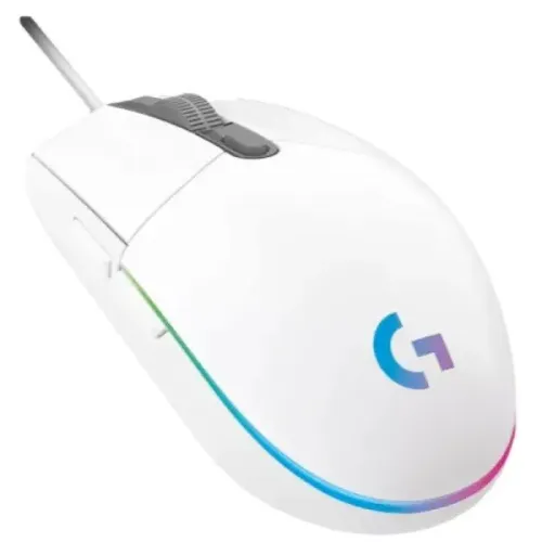 SOURIS GAMING LOGITECH G102 LIGHTSYNC, 8000 DPI WHITE