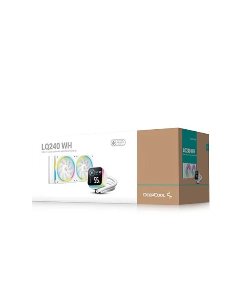 PROMO WATER COOLING DEEPCOOL LQ240 WHITE