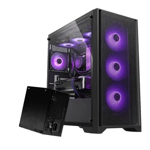 PROMO KIT UPGRADE PC GAMING BOITIER ARES B02 BLACK + ALIMENTATION ARES 650W