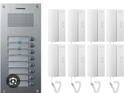 interphone videx 8 poste