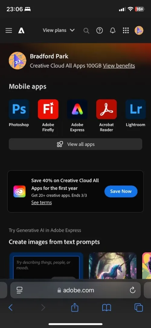 Adobe Creative Cloud Official Abonnement 