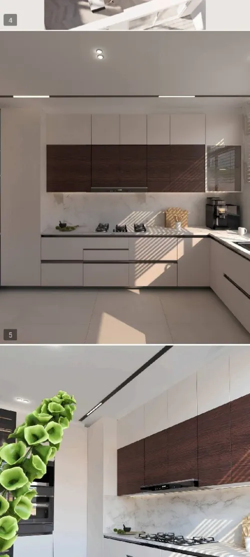 تصميم داخلي عملي و انيق لشقق الصغيرةÈtude de rénovation d'un appartement