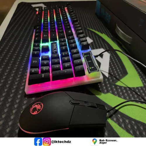 Clavier et Souris RGB Gamer iMice AN-350