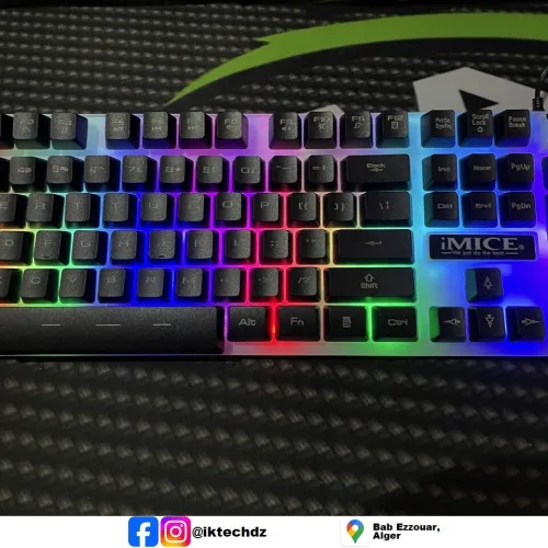 Clavier et Souris RGB Gamer iMice AN-350