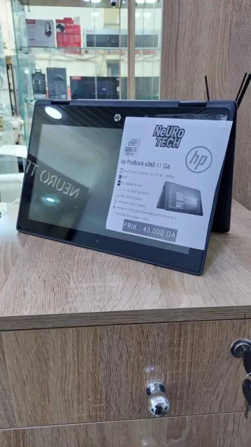 Pc Portable Hp ProBook x360 Tactile G6 11 i3 10eme 8/256gb nvme