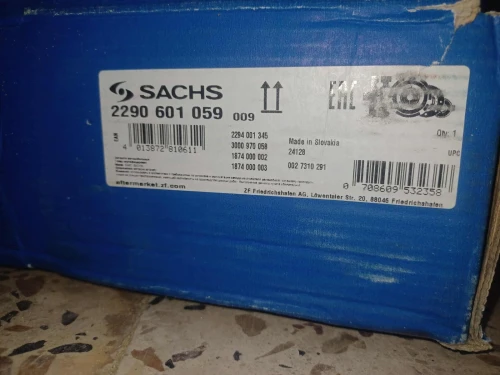 KIT D'EMBRAYAGE COMPATIBLE AVEC SACHS 2290 601 059 - PIÈCE DE RECHANGE D'ORIGINE