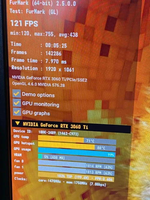 RTX 3060 TI 8GB MSI VENTUS