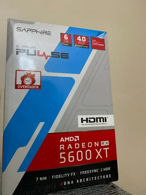 RX5600XT SAPPHIRE PULSE BOX !