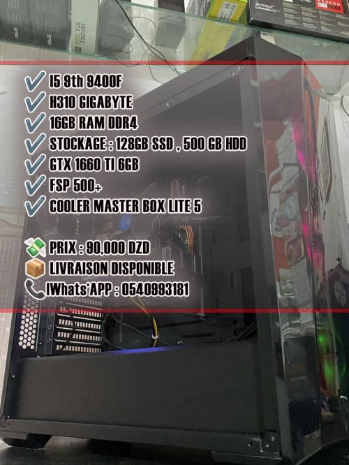 PC GAMER I5 9TH GTX 1660 TI !