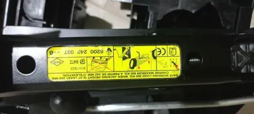 D'origine RENAULT Cric casse France neuf