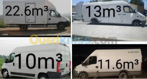 نقل البضائع والترحيل لكل الولايات 58 transport et demenagement 58 wilaya 