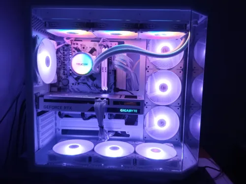 Pc gamer full white 