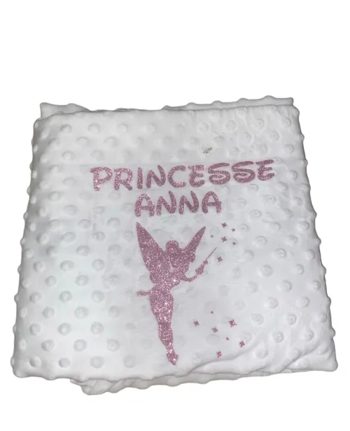 Couverture pour bébé avec prénom 
