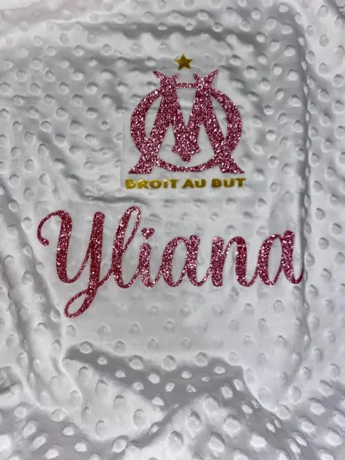 Couverture pour bébé avec prénom 