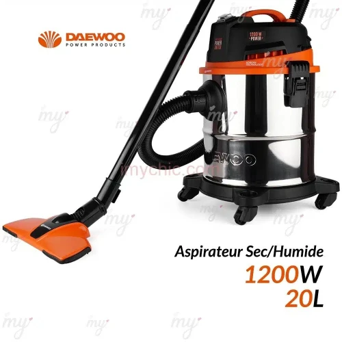 Aspirateur Daewoo 1200 watt eau et poussière 