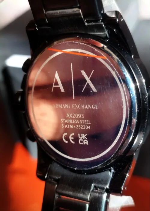 Armani Exchange AX2093 Original - Caba Allemagne (Pack Complet)