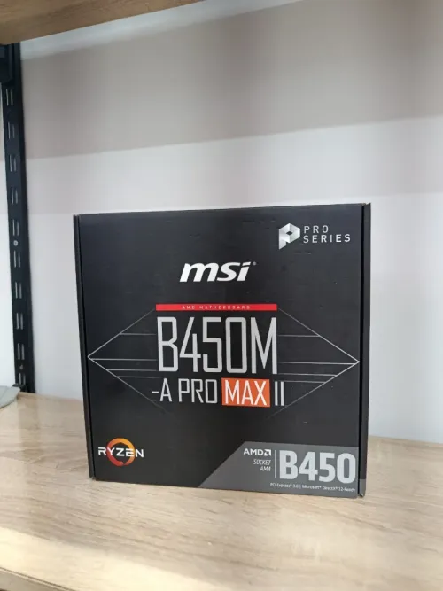 MSI B450M-A PRO MAX ATX VGA INT DDR4