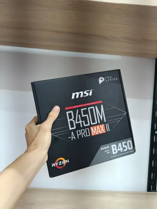 MSI B450M-A PRO MAX ATX VGA INT DDR4