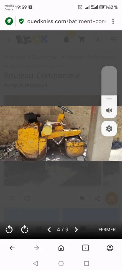 Rouleau compacteure
