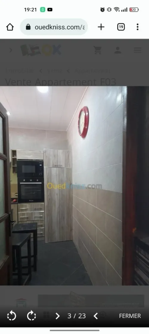 Location Appartement F3 Tipaza Kolea