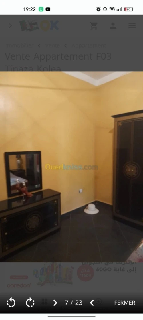 Location Appartement F3 Tipaza Kolea